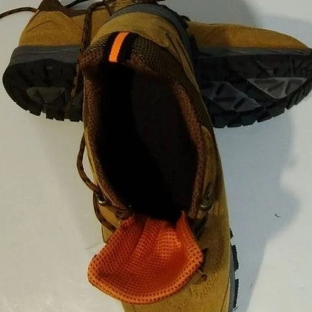 Outdoor Hiking Shoes Suede Leather‎ Ankle Support Trail Walking Boots